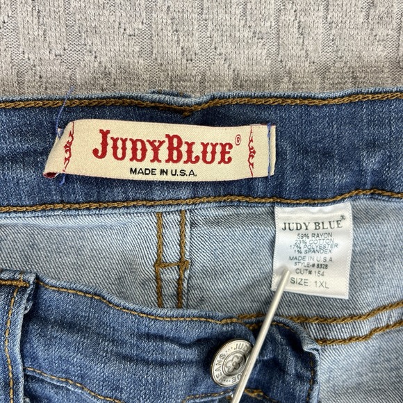 Judy Blue Slim Fit 1XL Blue - Picture 9 of 11